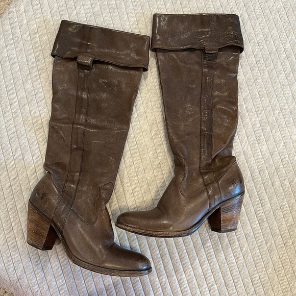 Tall Frye over the knee boots - Picture 2 of 7